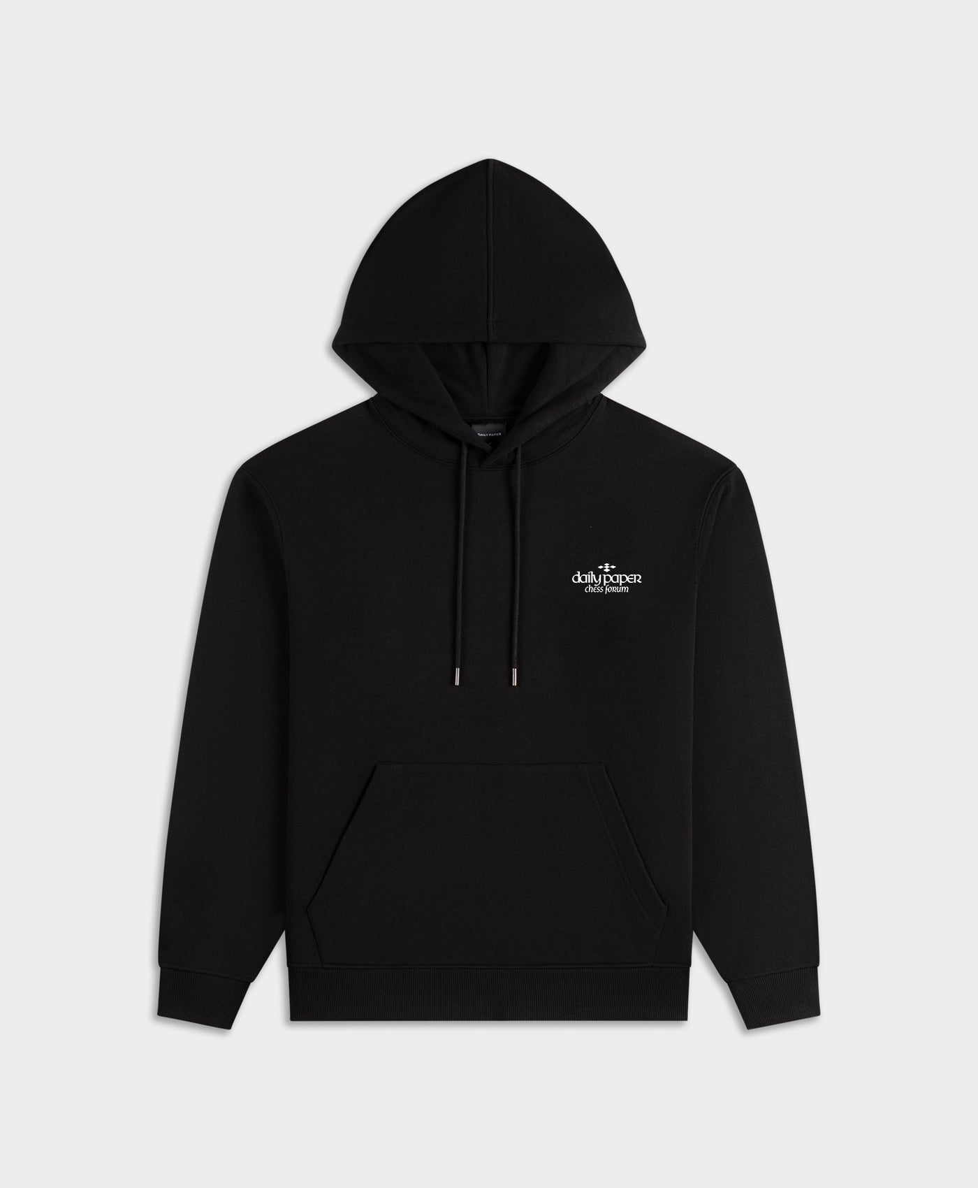 DP - Black Chess Forum Hoodie - Packshot - Front