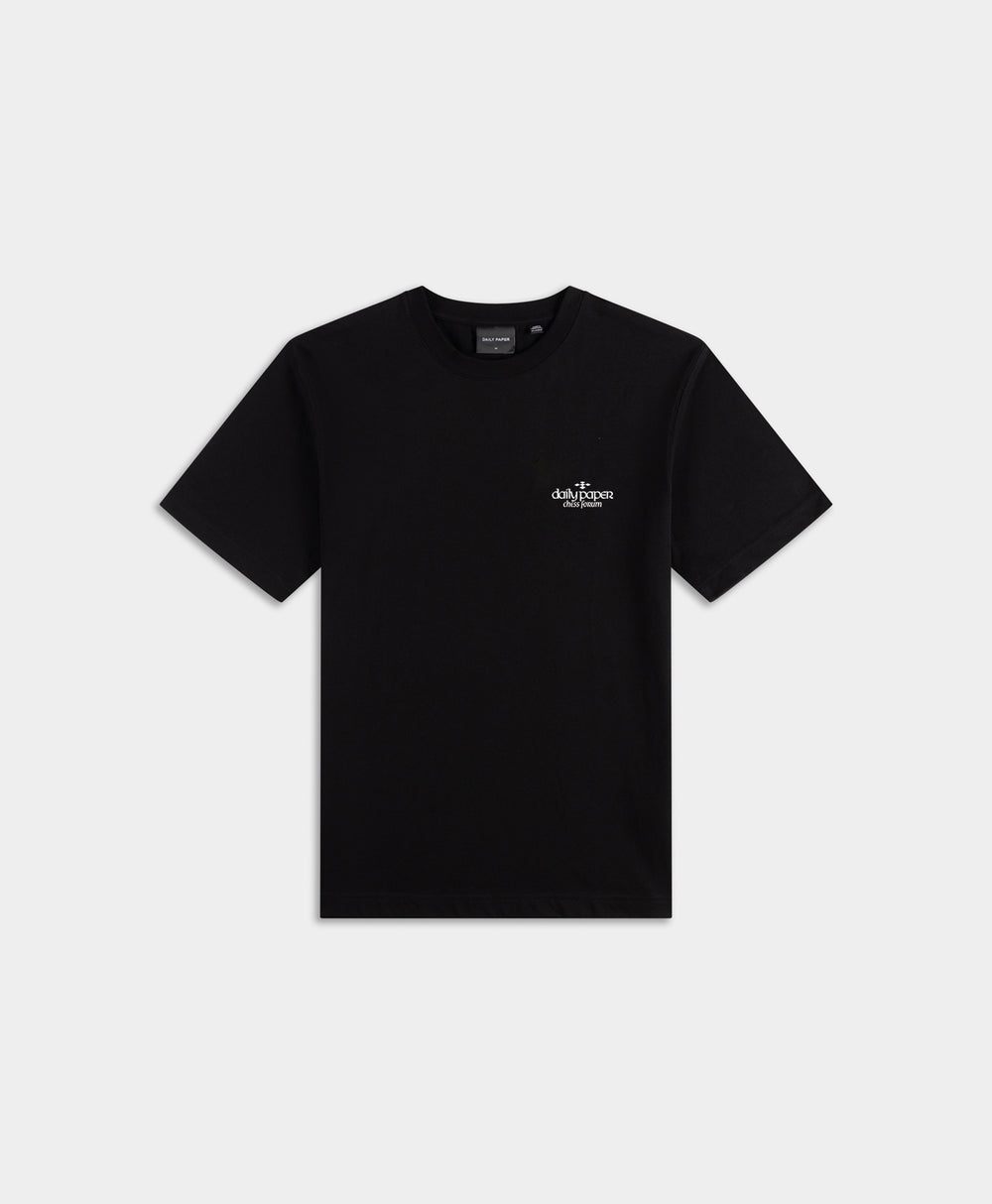 DP - Black Chess Forum T-Shirt - Packshot - Front