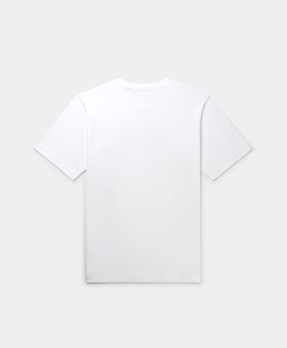 DP - White Chess Forum T-Shirt - Packshot - Rear