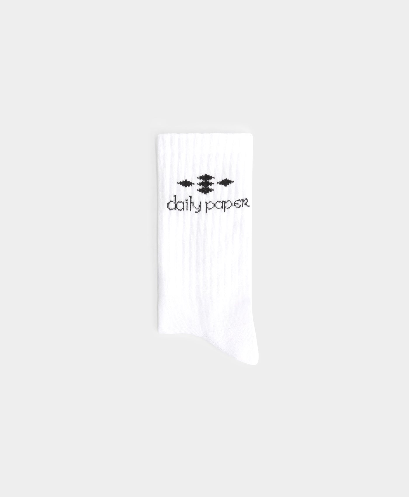 DP - White Chess Forum Socks - Packshot - rear