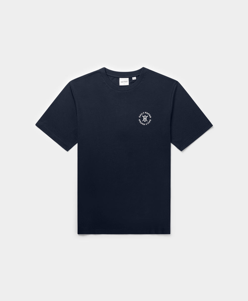 DP - Deep Navy Circle T-Shirt - Packshot - Front
