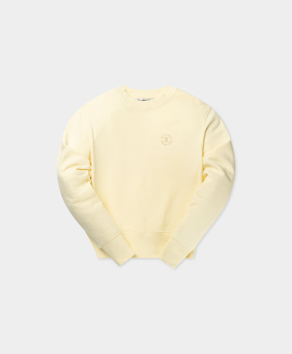 DP - Icing Yellow Circle Sweater - Packshot - Front