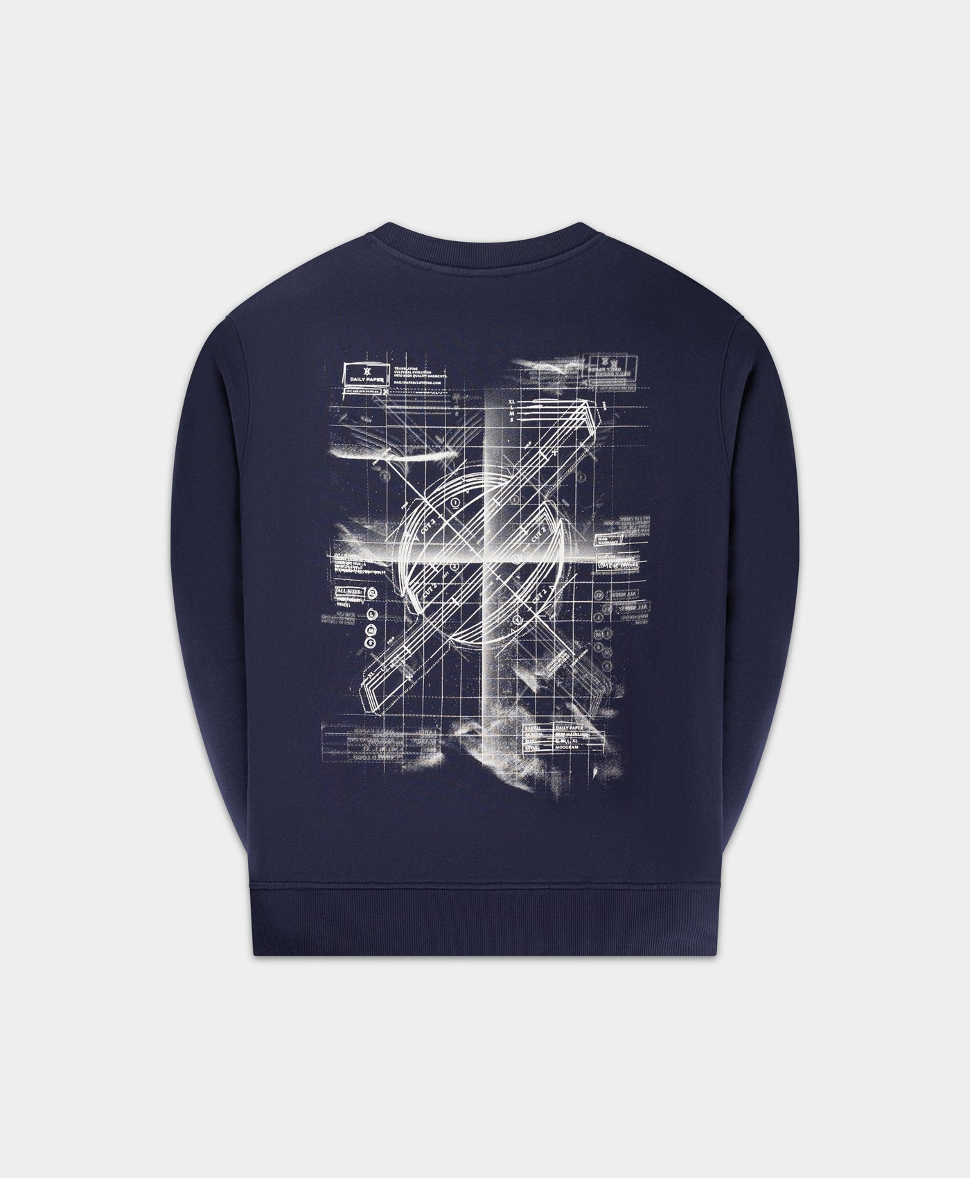 Daily Paper Maritime Blue Craft Sweater