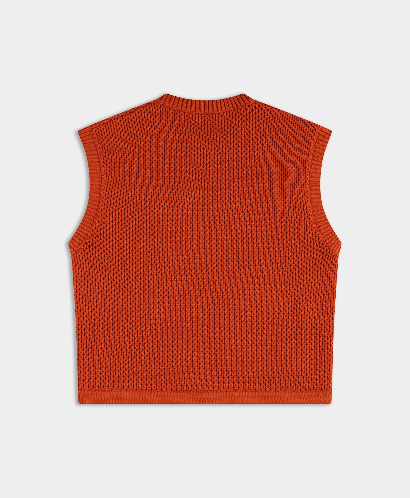DP - Red Clay Crochet Vest - Packshot - rear
