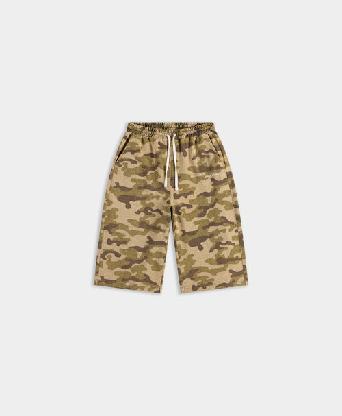 DP - Croc Camo Shorts - Packshot - front 