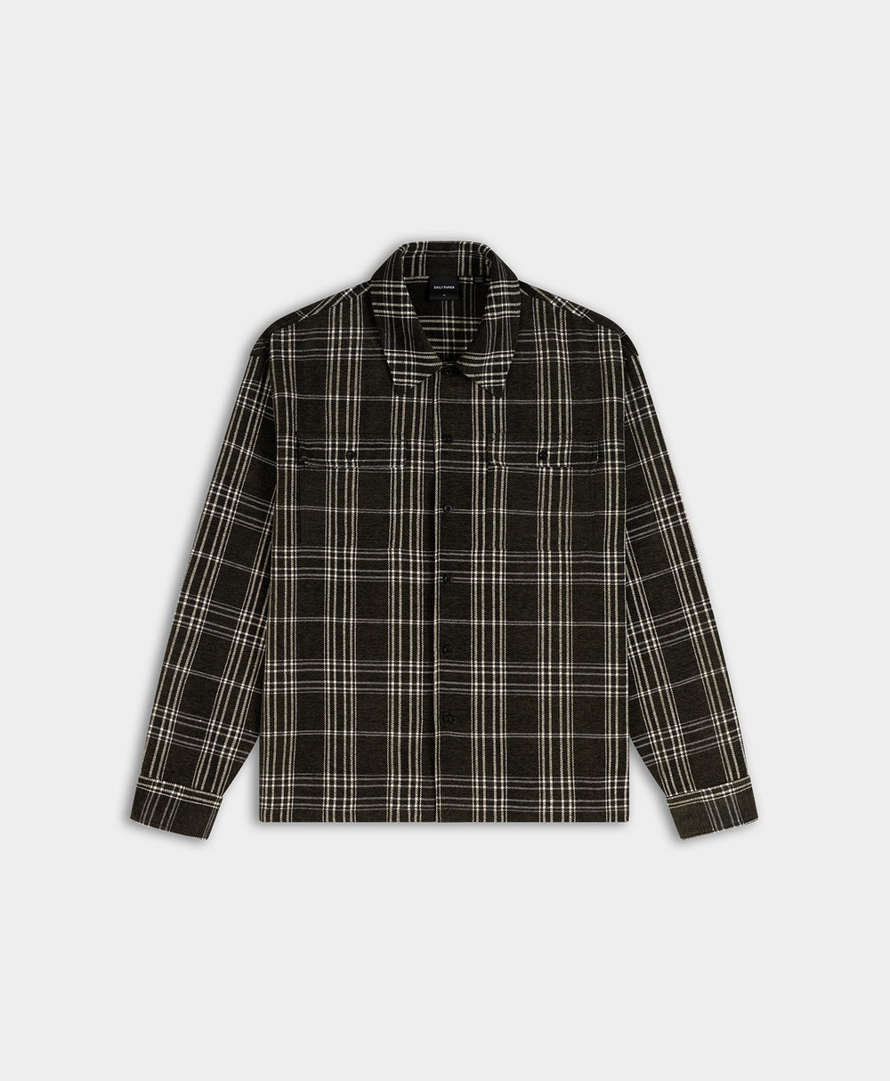 DP - Green Chenille LS Shirt - Packshot - Front