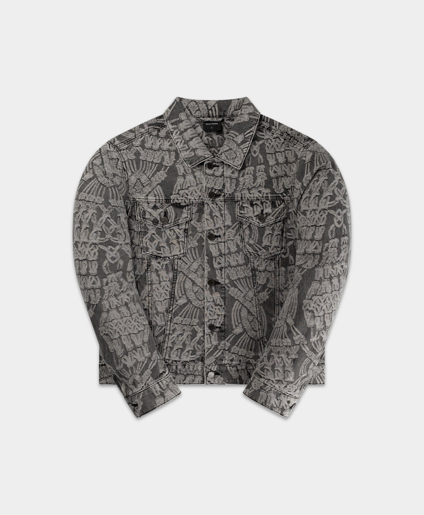 Daily Paper Grey Denim Macrame Jacket