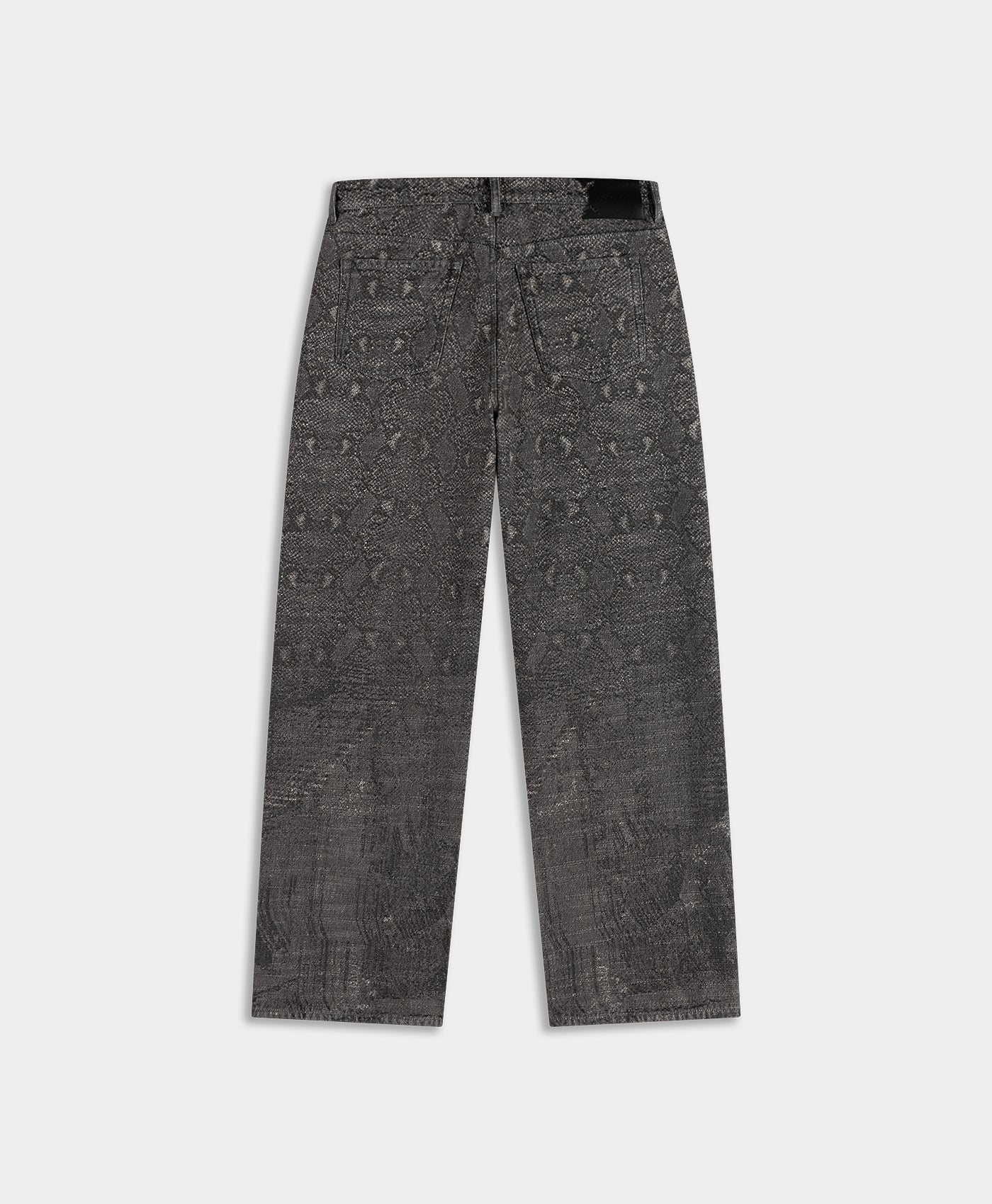 DP - Denim Snake Oversized Jeans - Packshot - rear