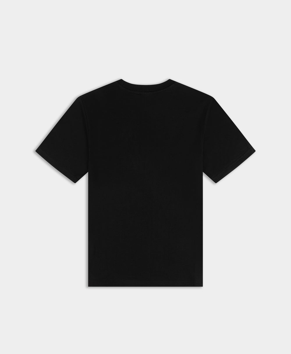 DP - Black Dias Stacked T-Shirt - Packshot - rear