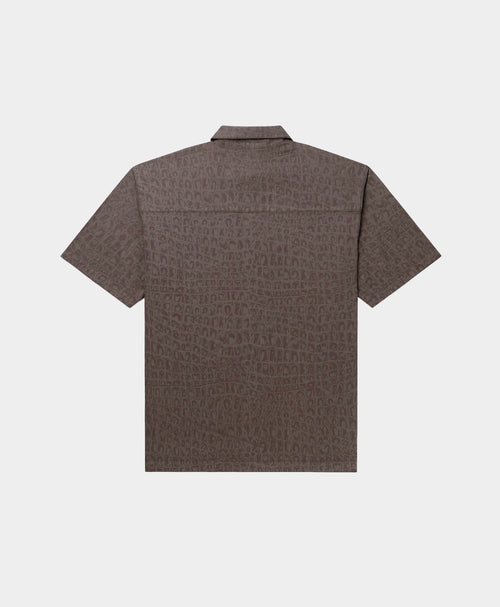 DP - Black Oyster Digital Croc Shirt - Packshot - rear