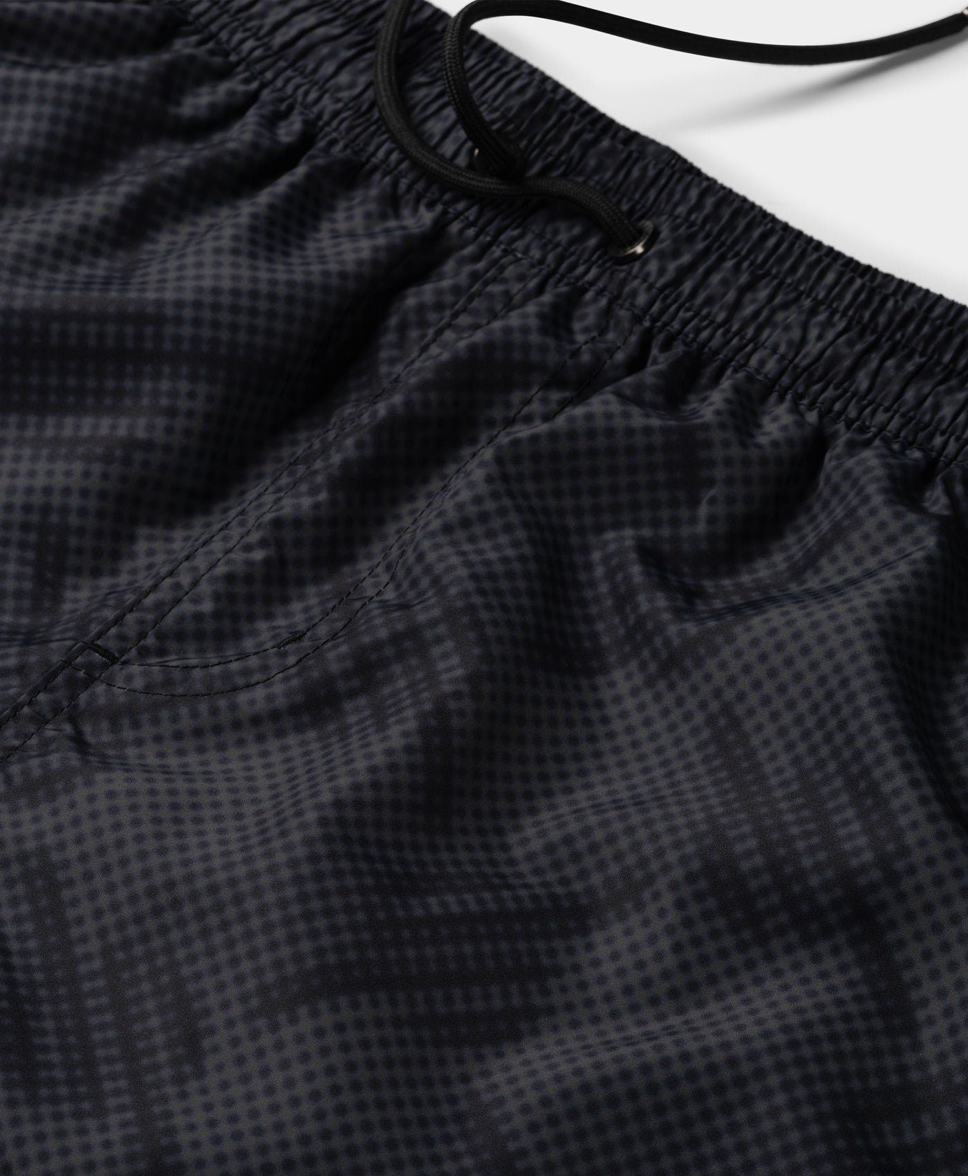 DP - Black Dotted Monogram Swimshorts - Packshot - detail