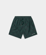DP - Bistro Green Dotted Monogram Swimshorts - Packshot - front 