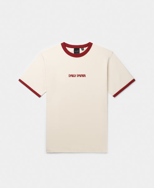 Tシャツ・カットソー DAILY PAPER Men T-shirt Beige 2511045 GARDENIA Daily Paper Craft T-shirt Gardenia 2511045 - GRAIL