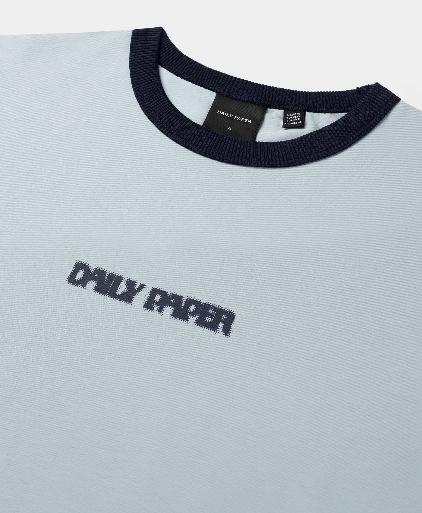 DP - Subdued Blue Dotted Type T-Shirt - Packshot - detail