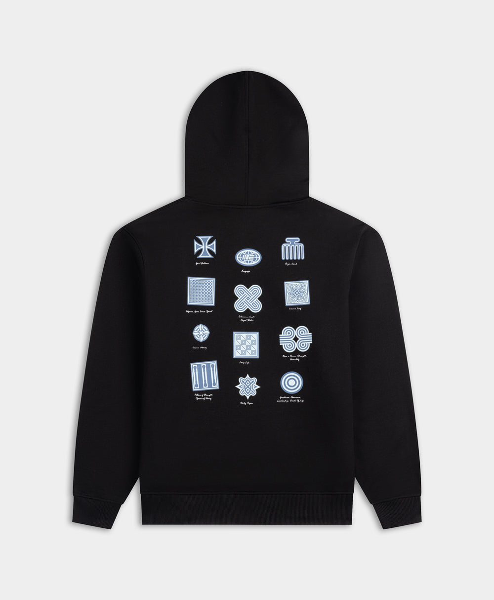 DP - Black DP X Engage Hoodie - Packshot - rear