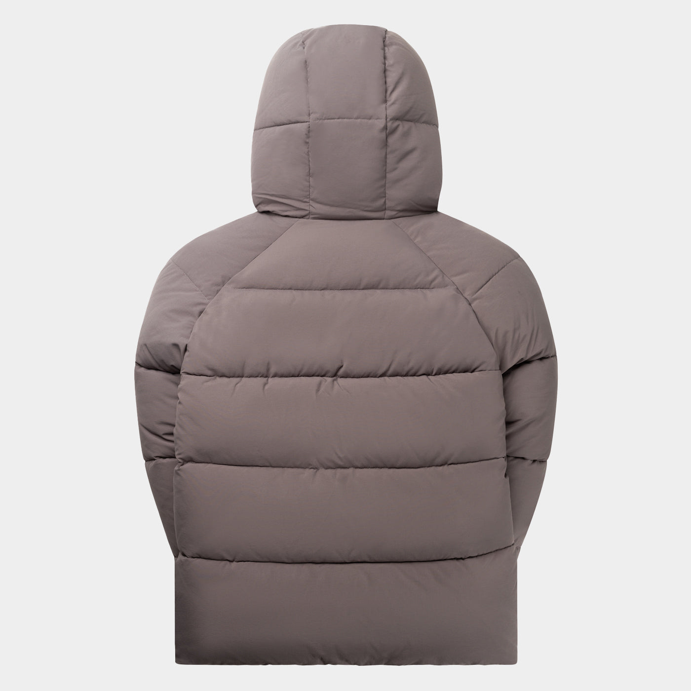 DP - Rabbit Grey Relaxed Puffer - Packshot - rear