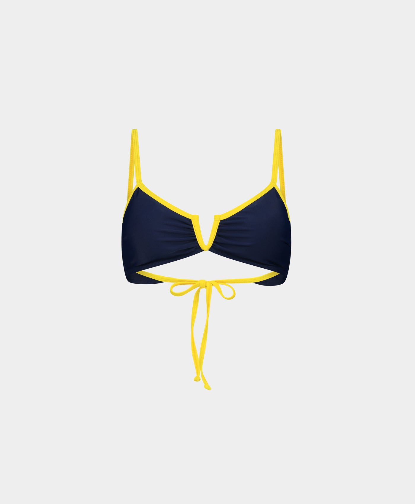 Daily Paper Blue Contrast Bikini Top