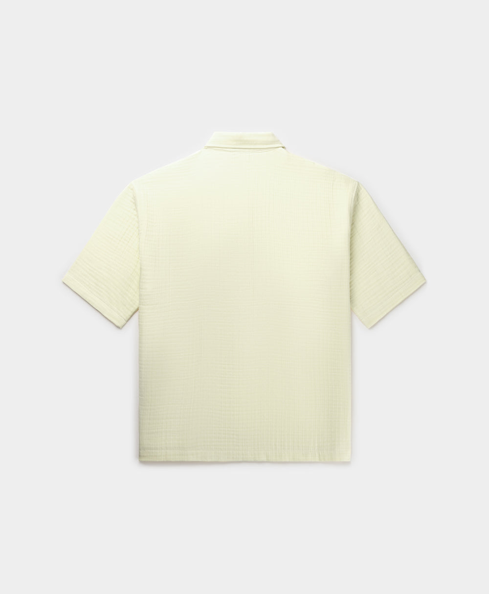 DP - Icing Yellow Enzi Seersucker Shirt - Packshot - Rear