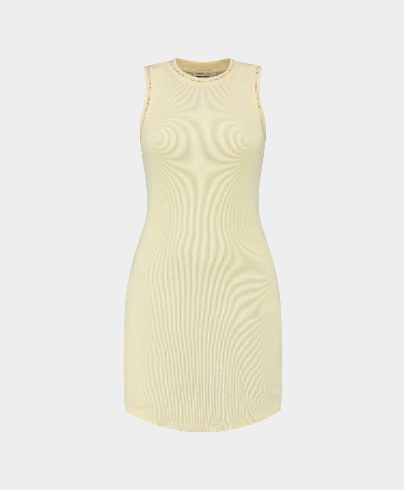DP - Icing Yellow Erib Tank Dress - Packshot - Front