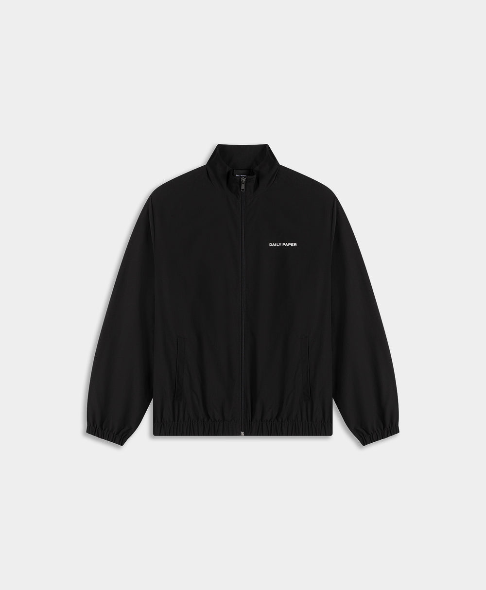 DP - Black Eward Crinkle Jacket - Packshot - front