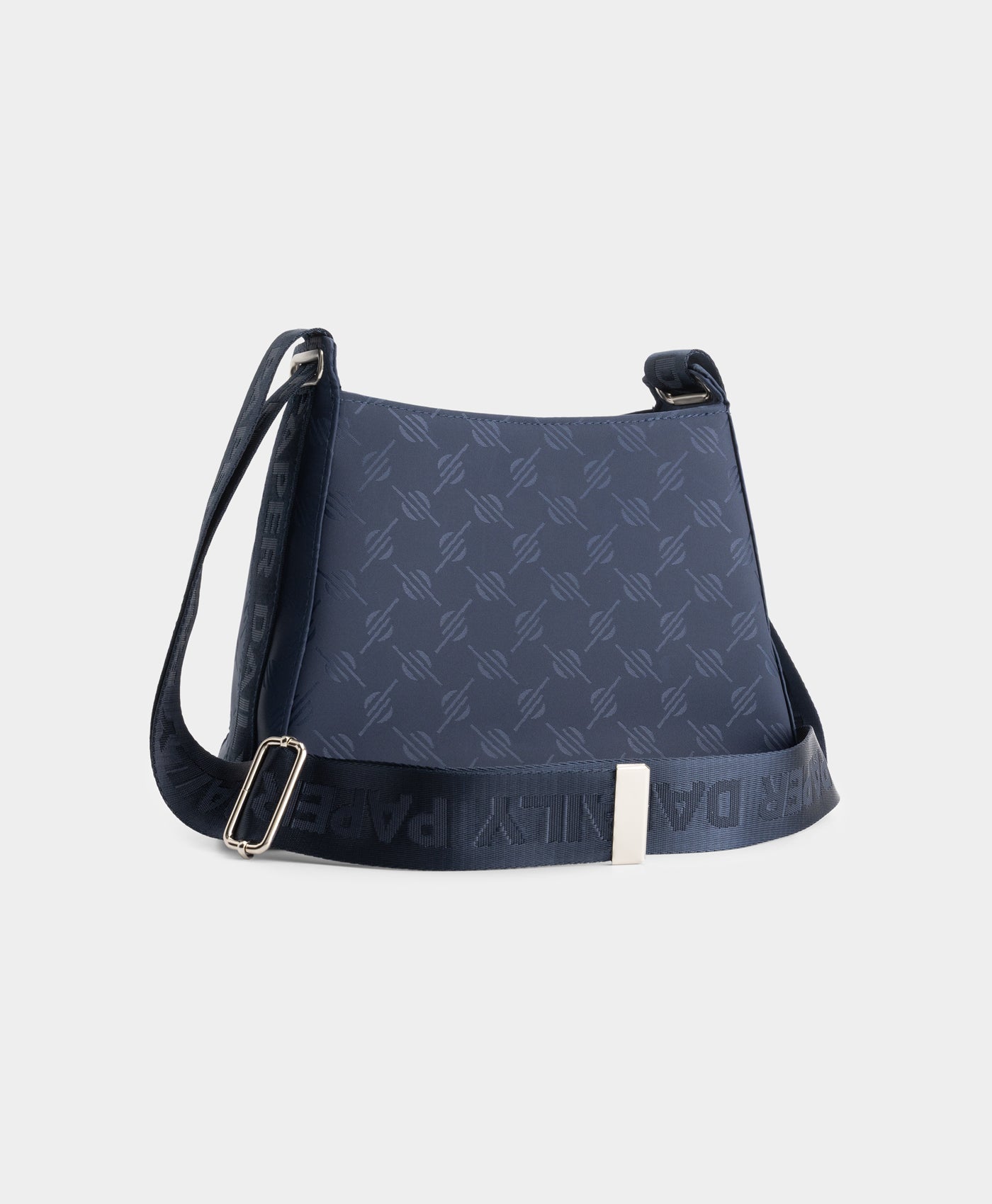 DP - Peagent Blue Estra Monogram Bag - Packshot - Rear