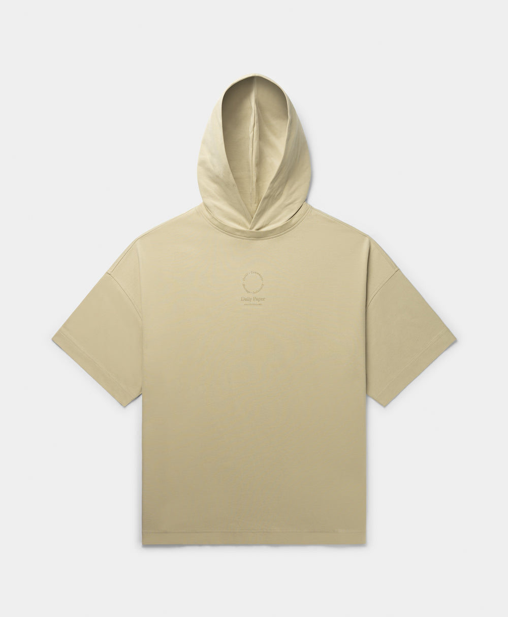 DP - Pelican Beige Faya Pillars SS Hoodie - Packshot - front 