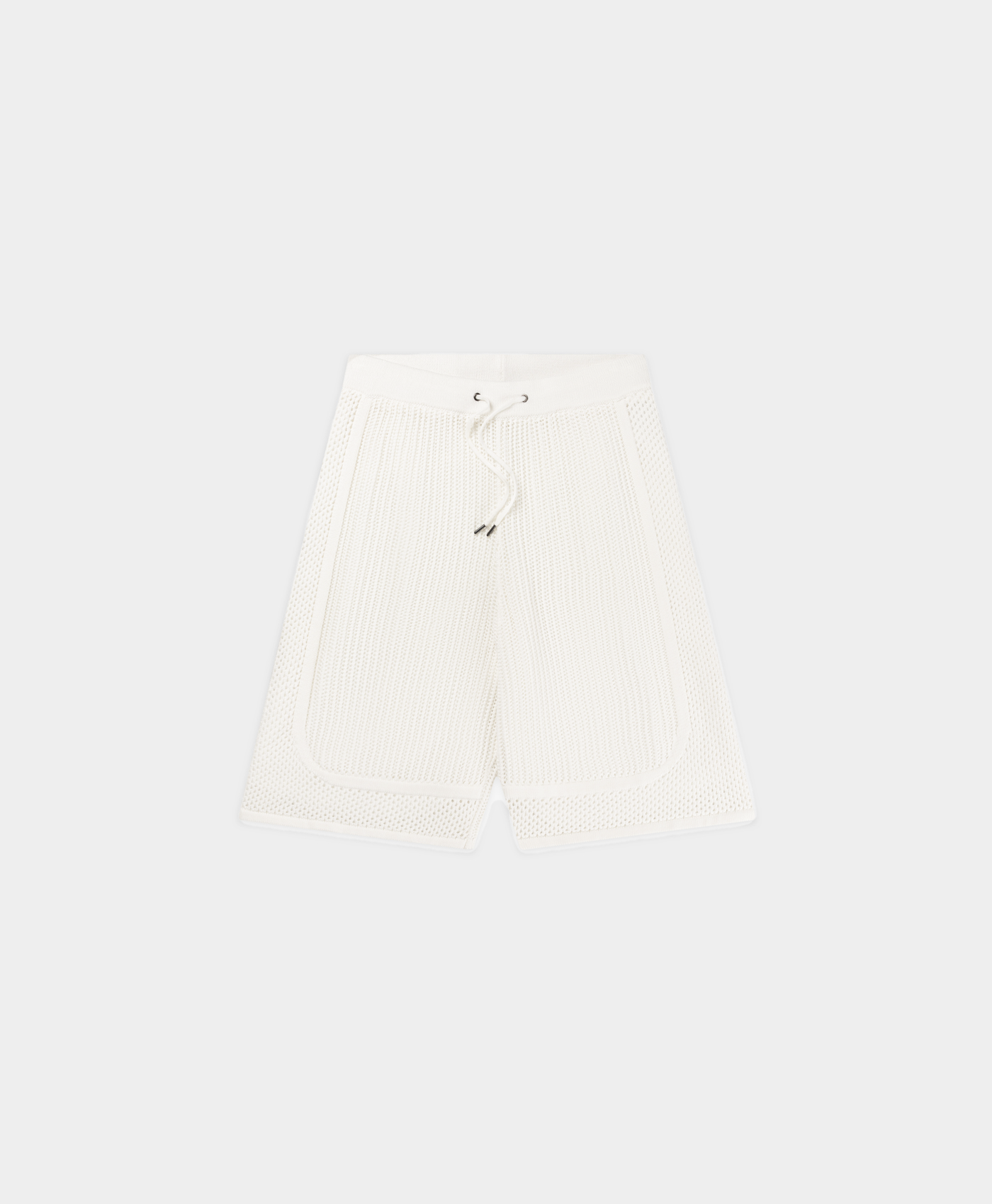 Daily Paper White Football Knit Sweater Short