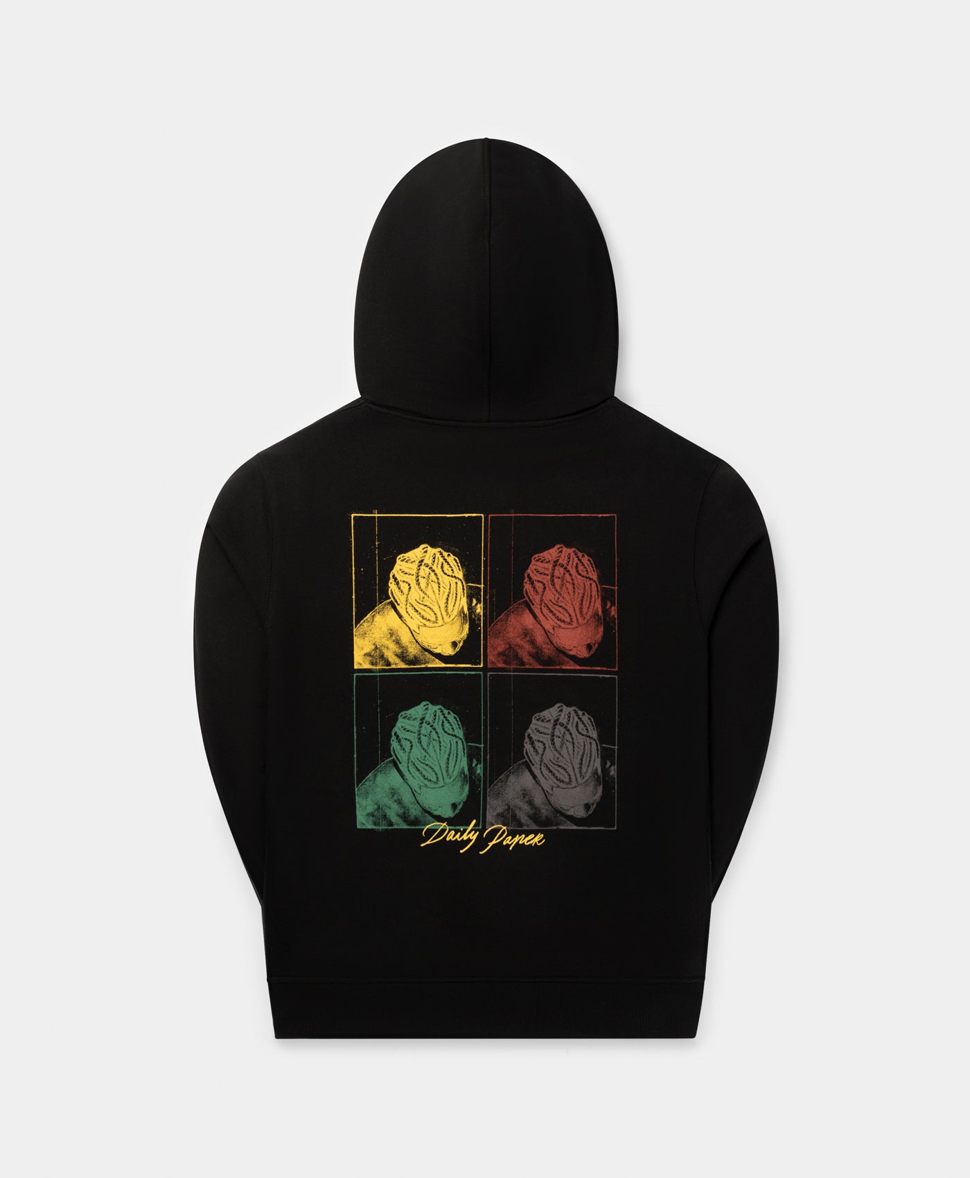 DP - Black Frame Hoodie - Packshot - rear