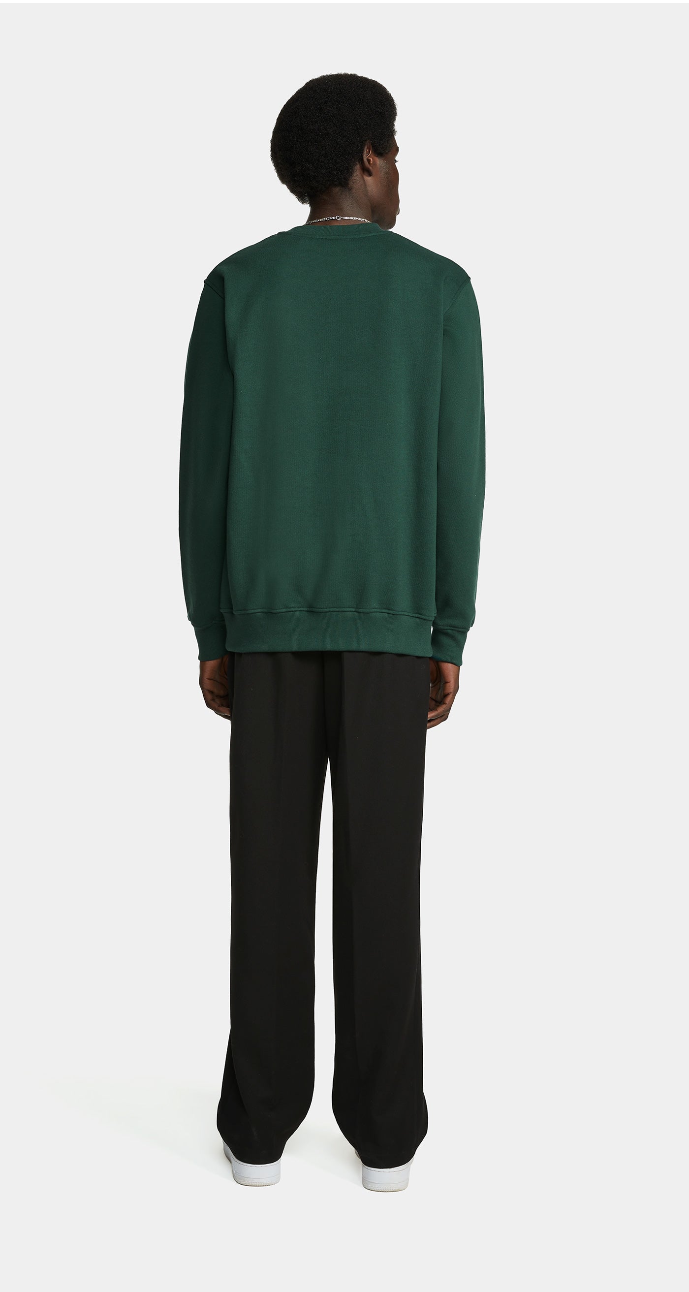 DP - Pine Green Circle Sweater - Men - Rear