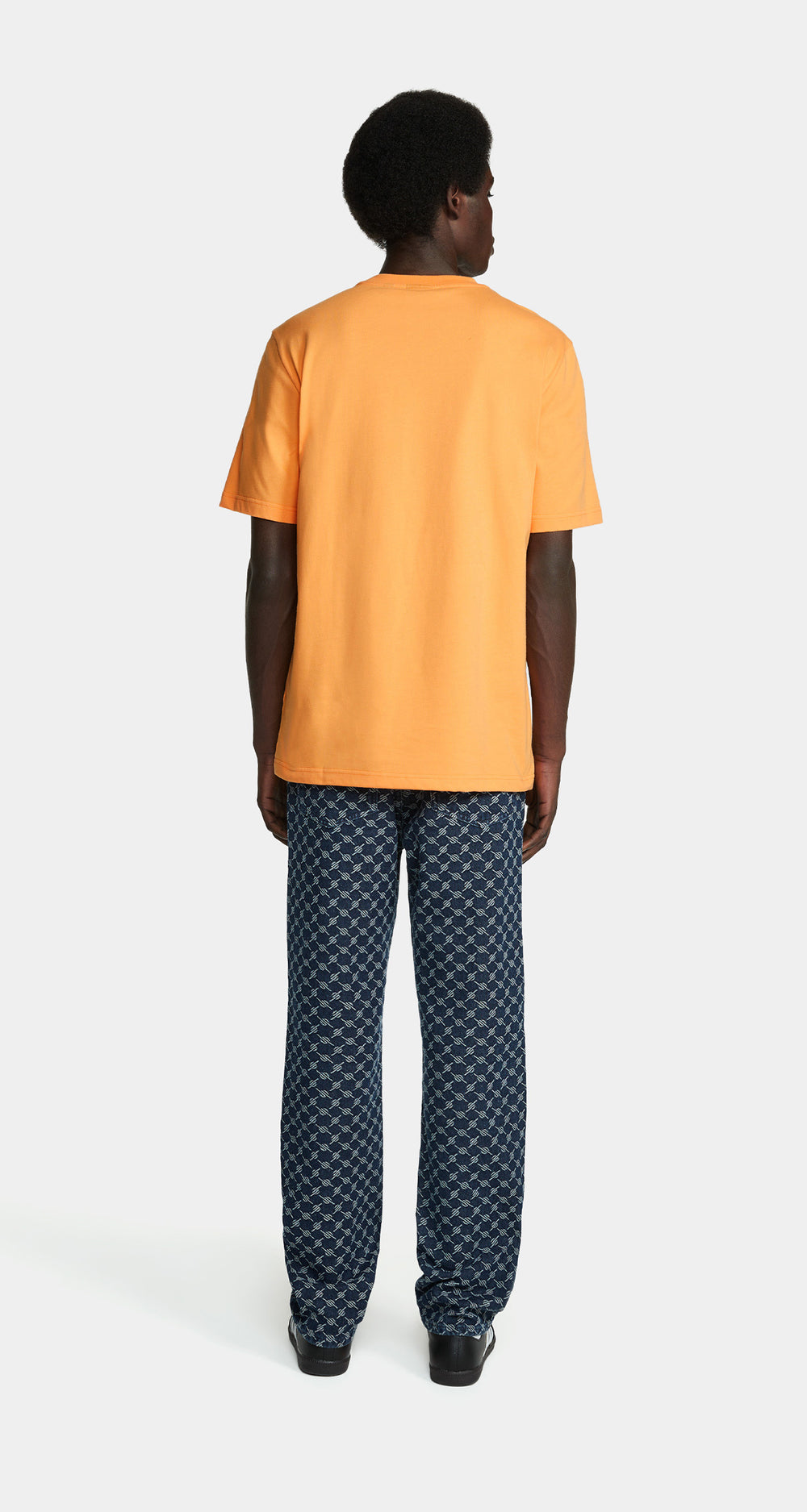 DP - Tangerine Orange Rivo T-Shirt - Men - Rear