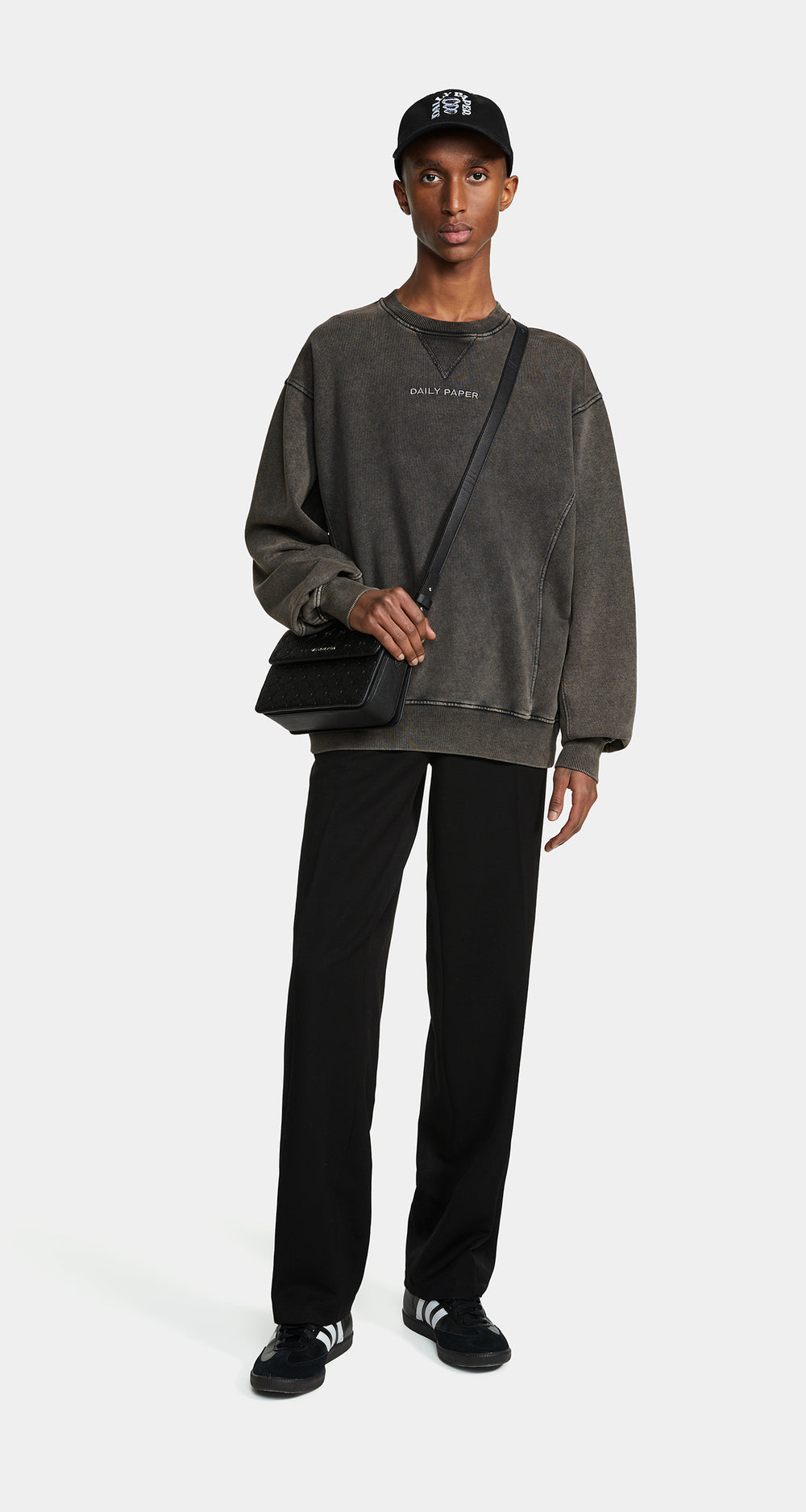 DP - Grey Flannel Roshon Sweater - Men - Front