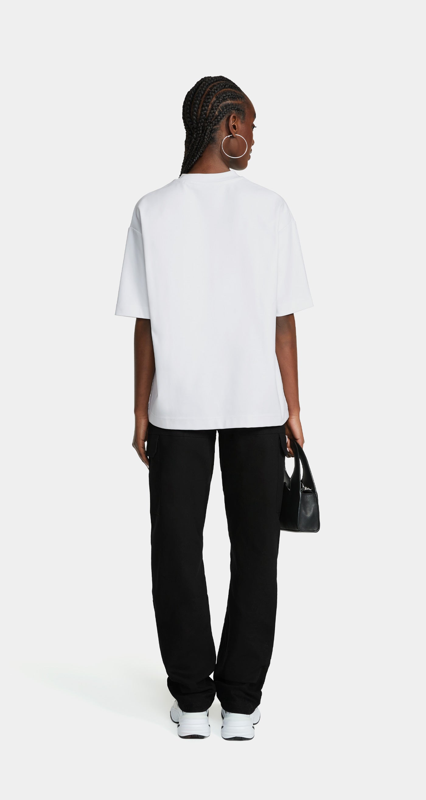 DP - White Ruhinda T-Shirt - Wmn - Rear