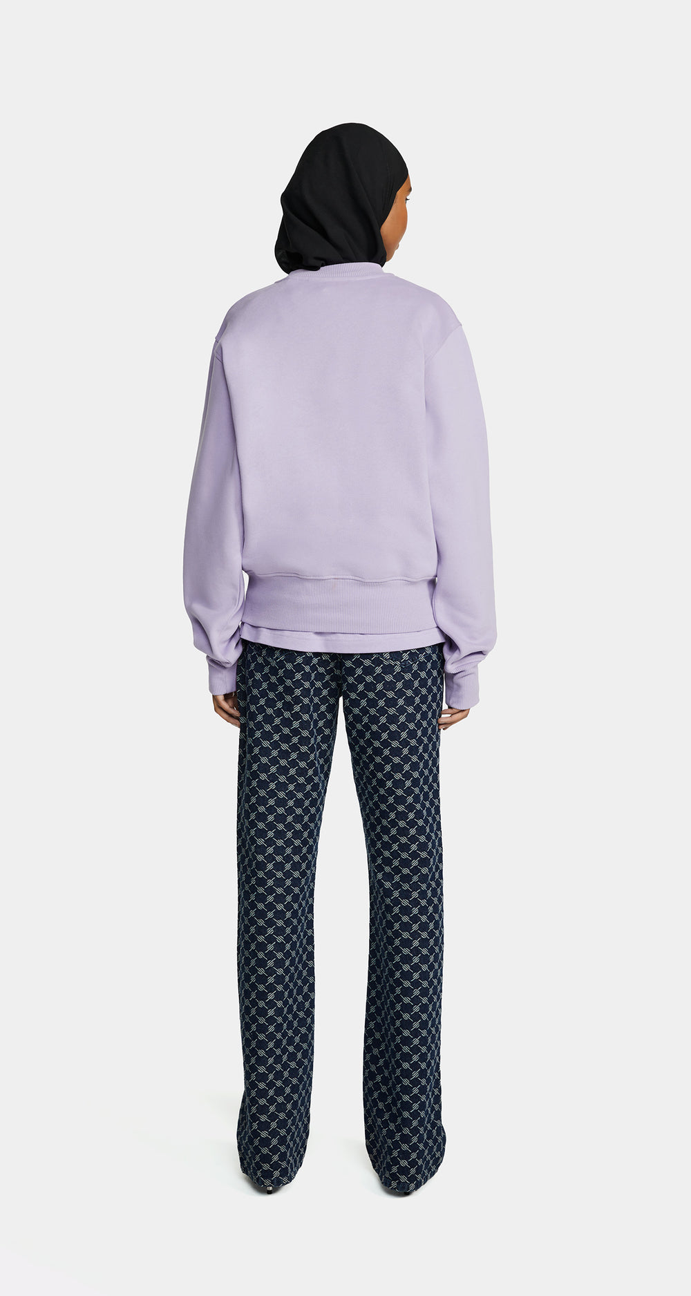 DP - Purple Rose Evvie Circle Sweater - Wmn - Rear
