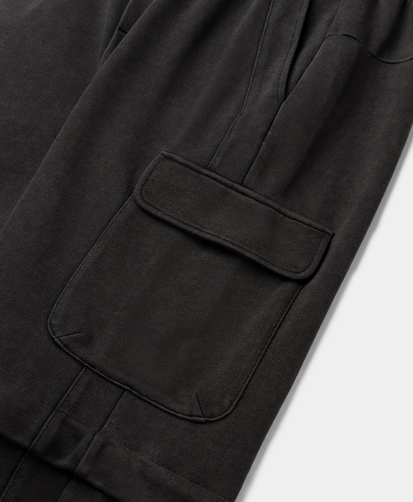 DP - Black Garment Wash Pants - Packshot - detail