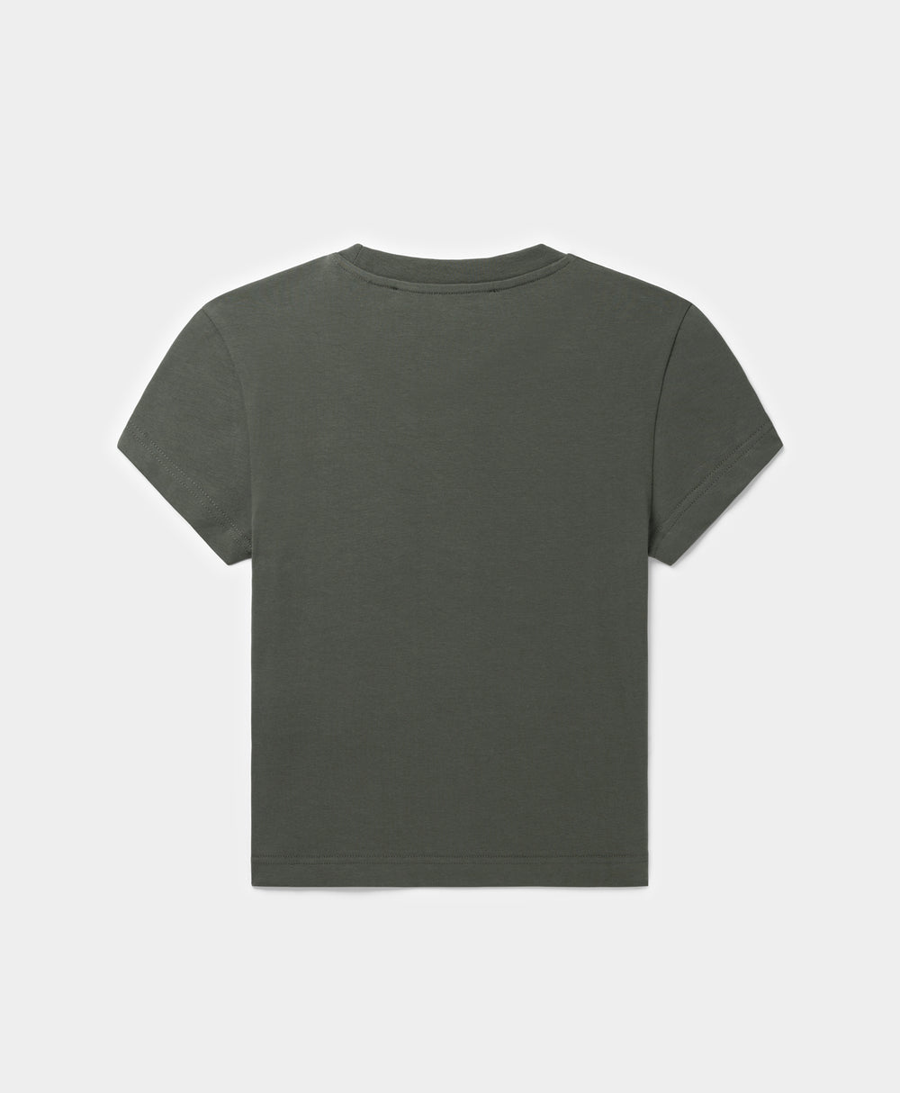DP - Chimera Green Glow Cropped T-Shirt - Packshot - Rear
