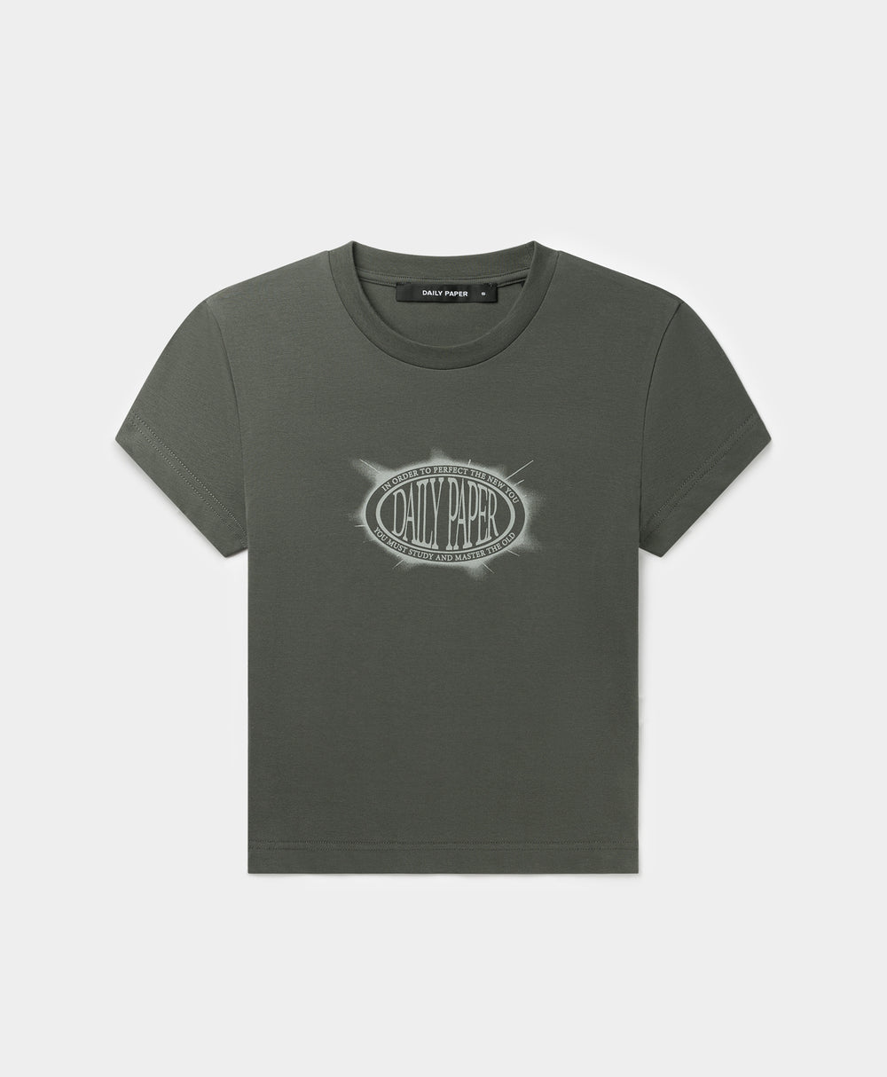 DP - Chimera Green Glow Cropped T-Shirt - Packshot - Front