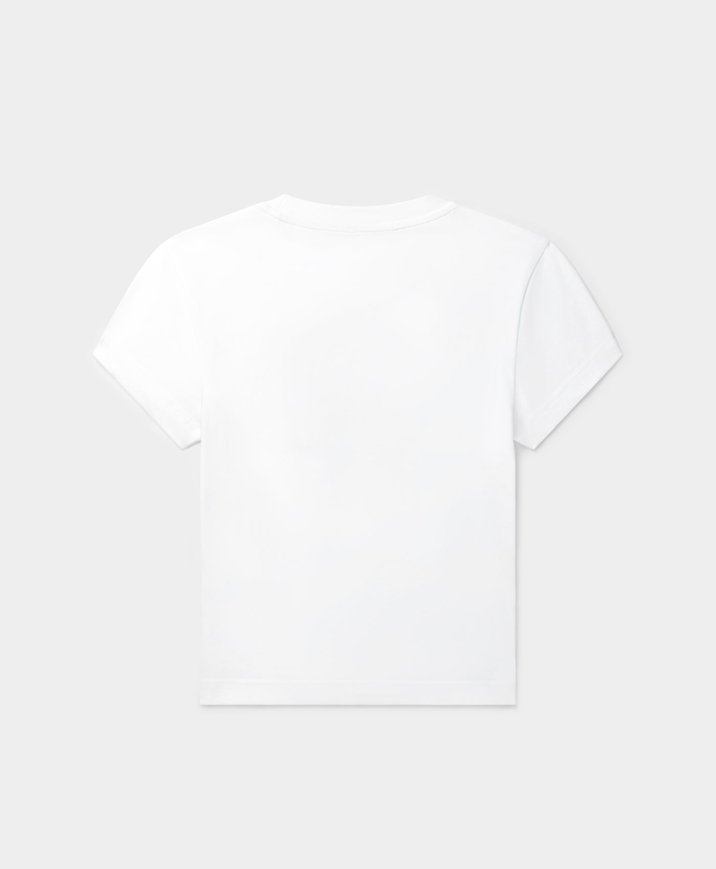 DP - White Glow Cropped T-Shirt - Packshot - Rear