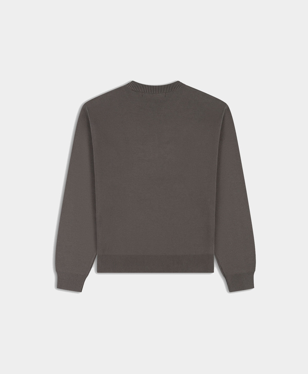 DP - Grey Dias Knit Sweater - Packshot - Rear