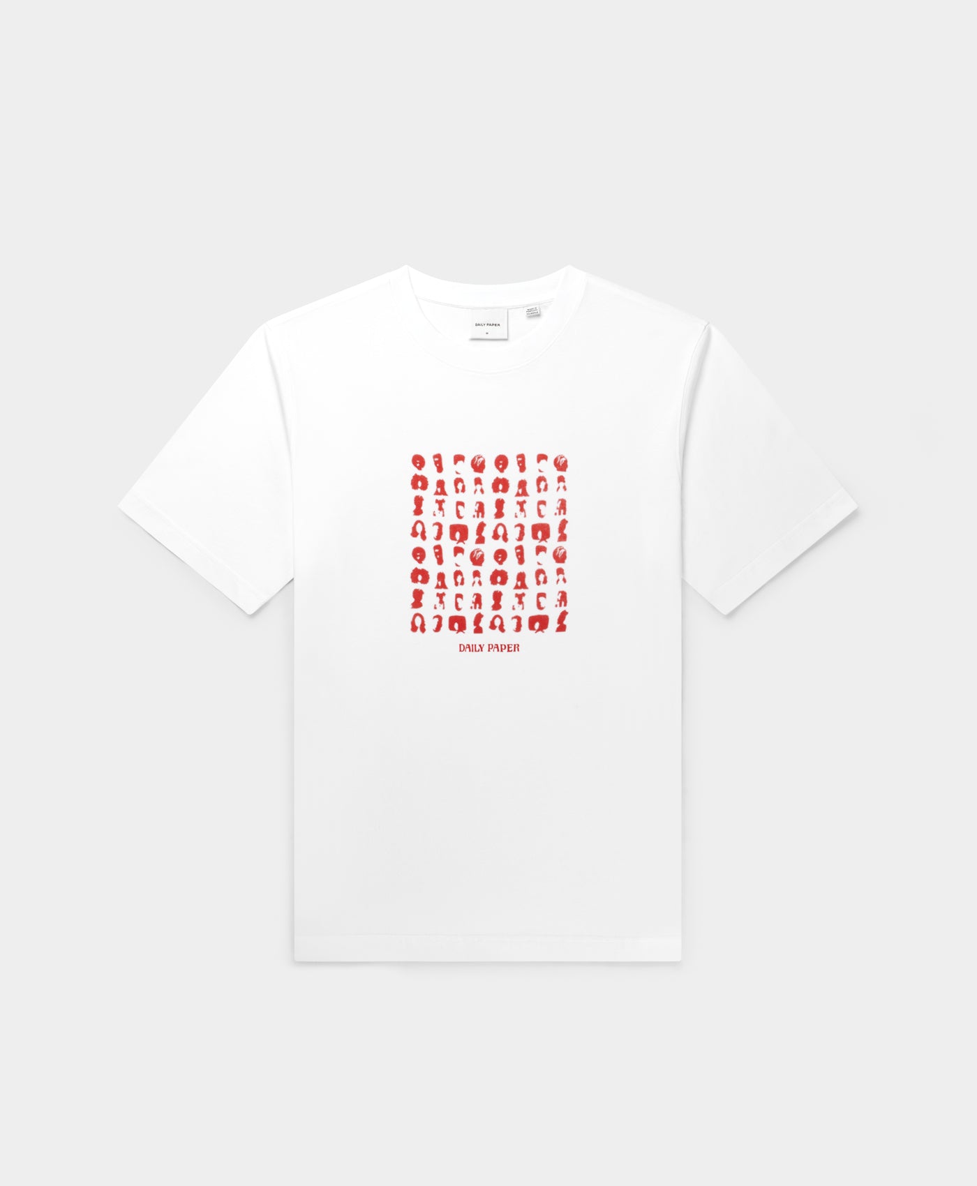 DP - White Hair Grid T-Shirt - Packshot - front 