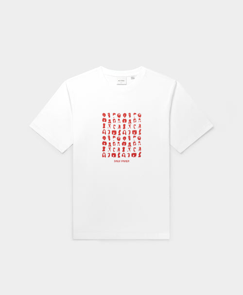 DP - White Hair Grid T-Shirt - Packshot - front 