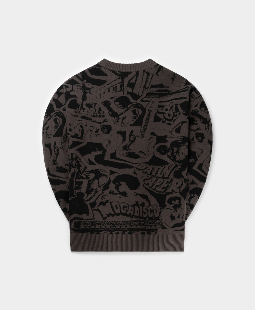 DP - Ash Grey Hogba Sweater - Packshot - Rear