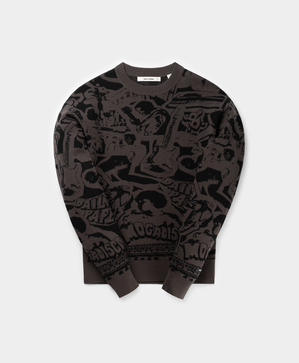 DP - Ash Grey Hogba Sweater - Packshot - Front