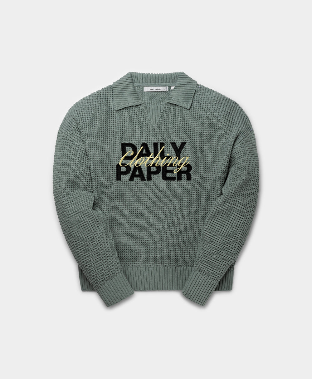 DP - Iceberg Green Hubaab Sweater - Packshot - Front 