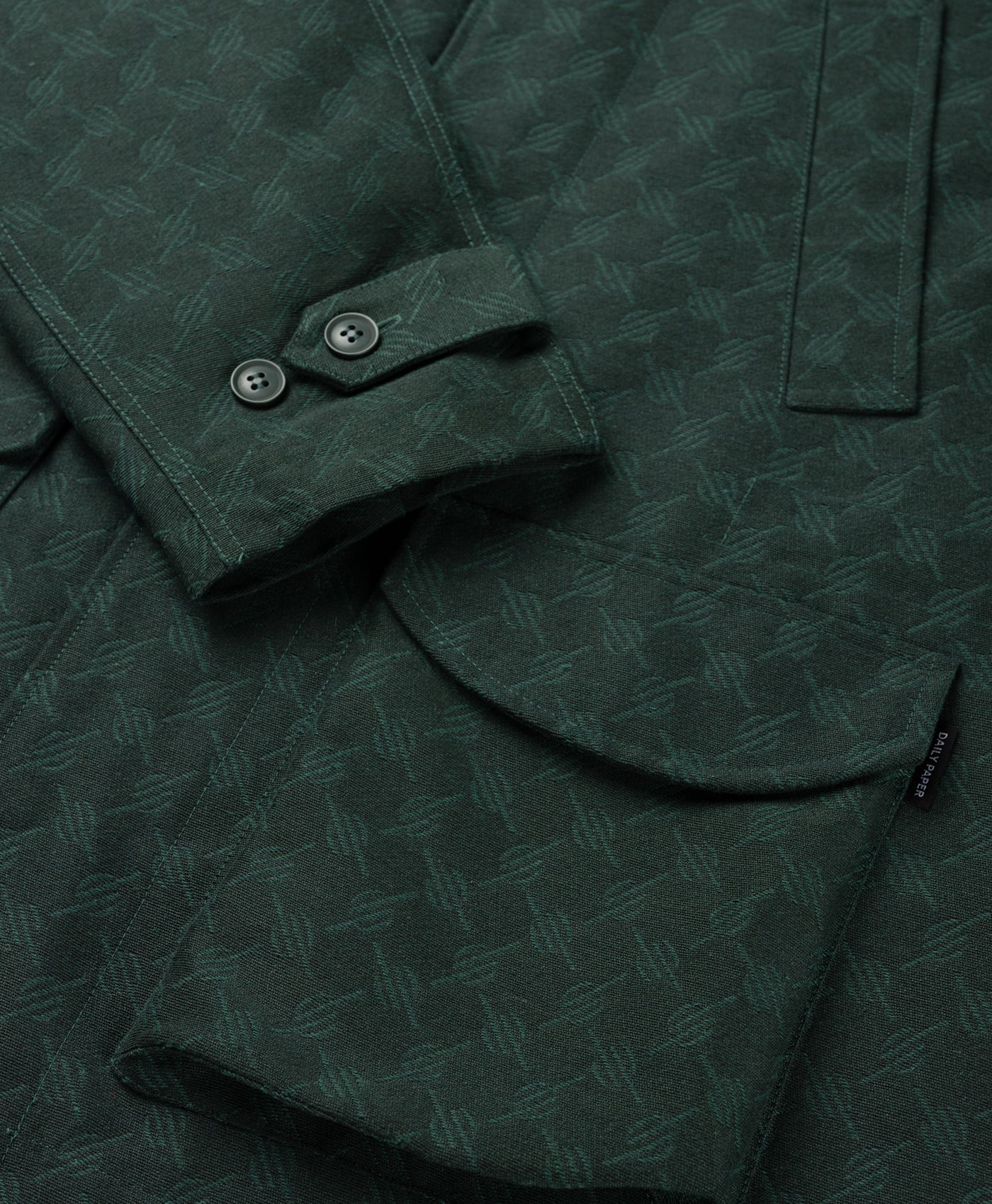 DP - Pine Green Imani Monogram Jacket - Packshot 