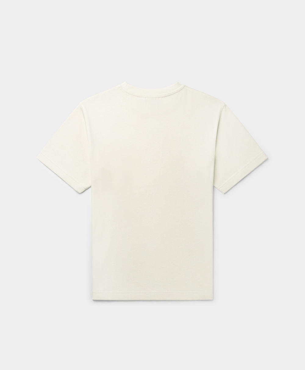 DP - Pristine White Knit T-Shirt - Packshot - Rear