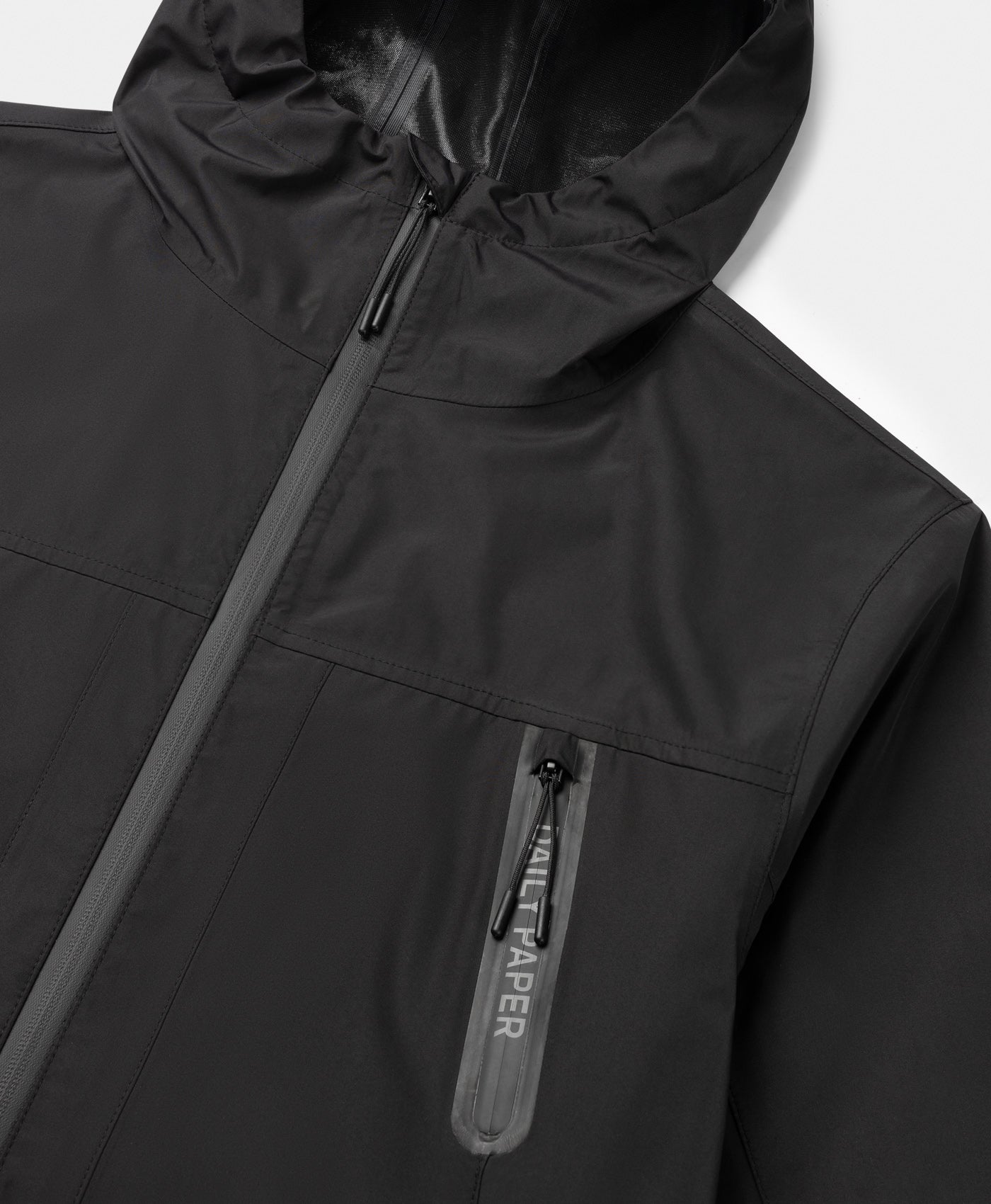 DP - Black Kunle Rain Jacket - Packshot - detail