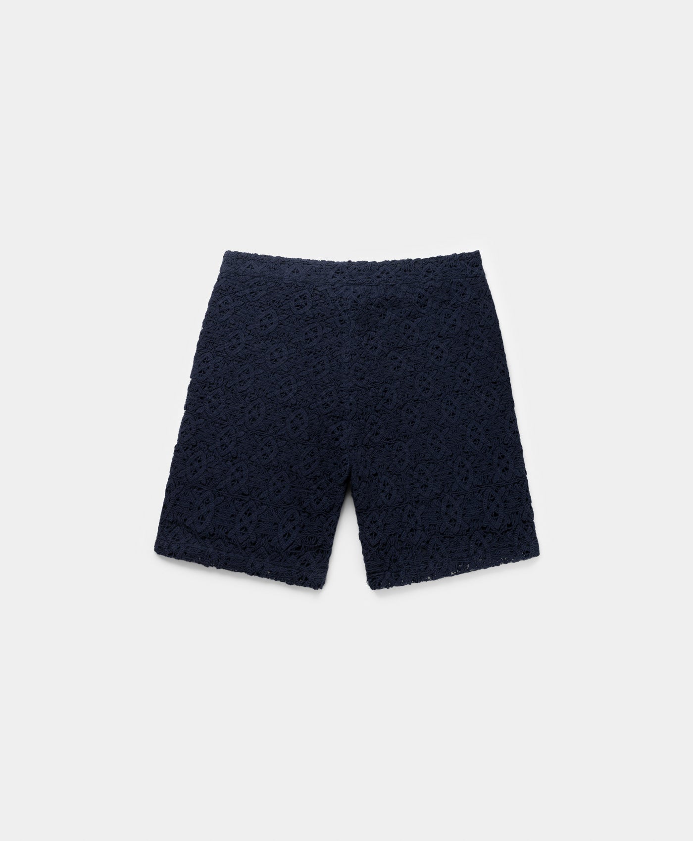 DP - Maritime Blue Lace Shield Short - Packshot - rear