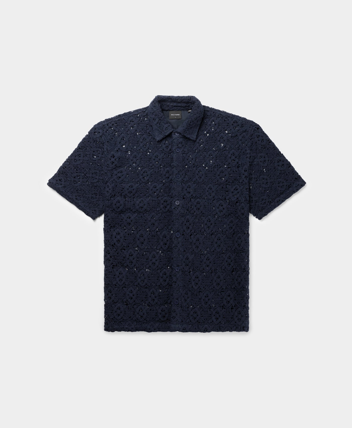Daily Paper Maritime Blue Lace Shield Shirt