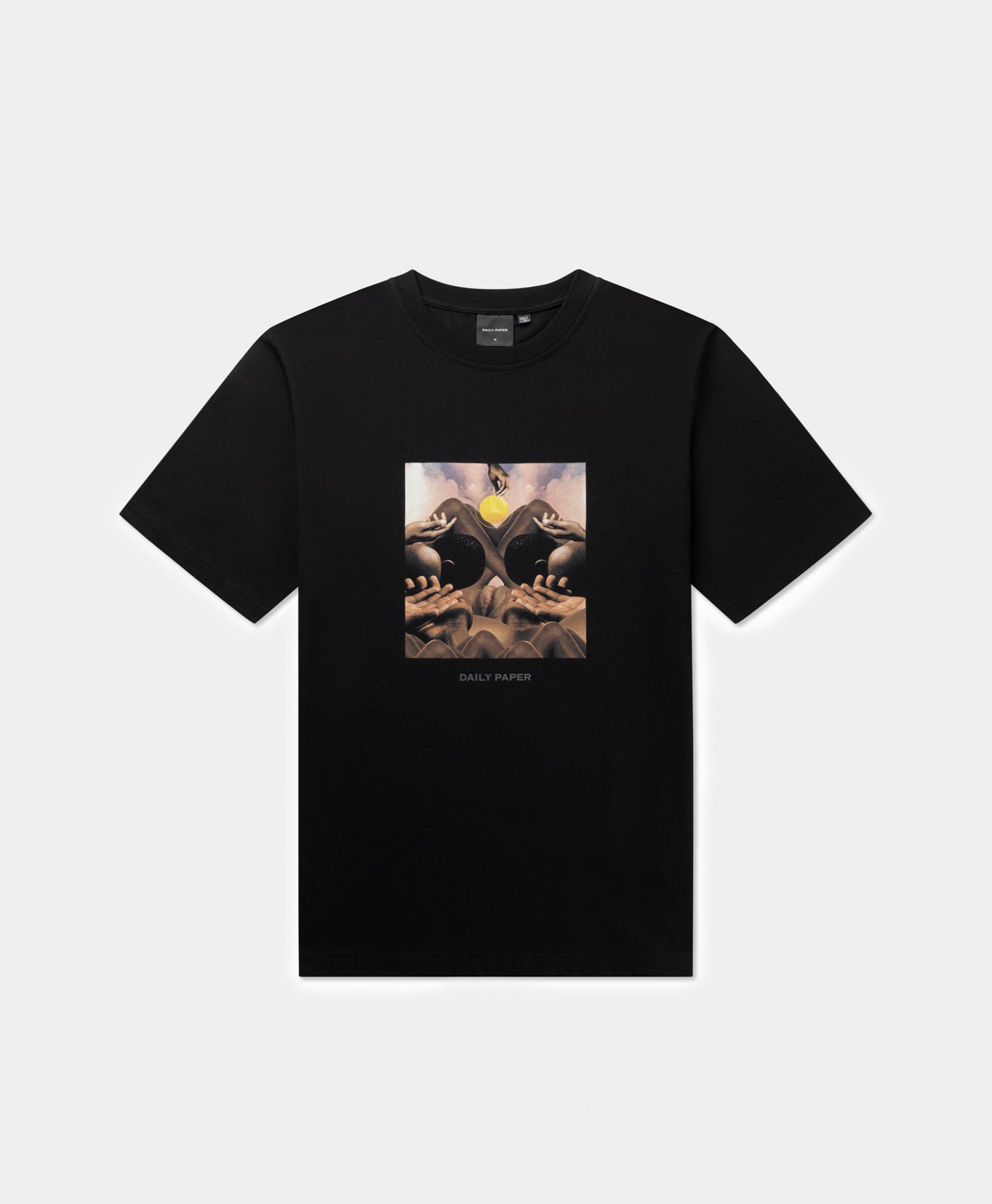 DP - Black Landscape T-Shirt - Packshot - Front