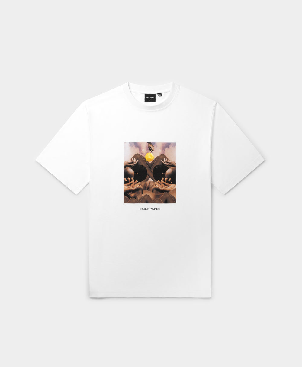 DP - White Landscape T-Shirt - Packshot - Front 